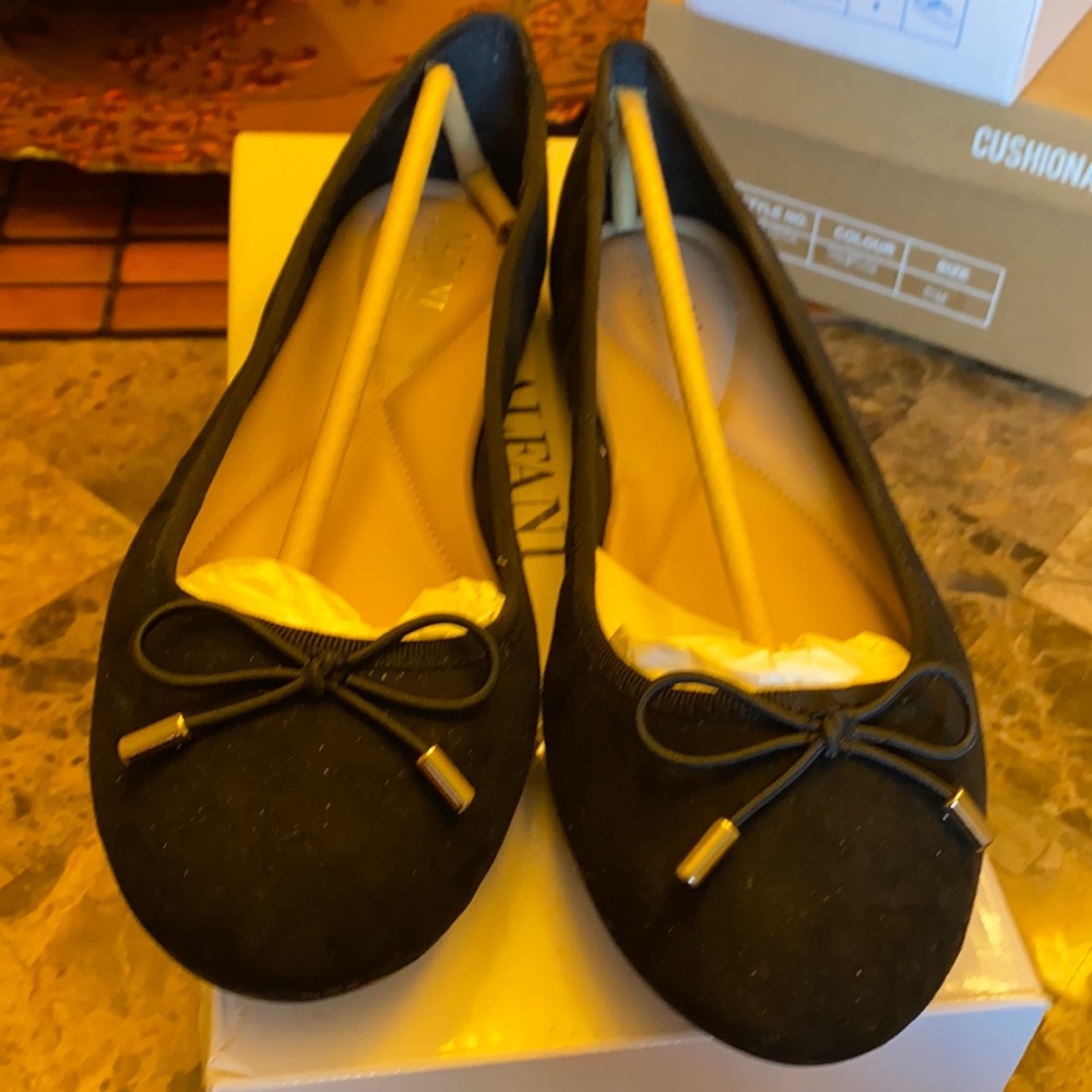 Alfani Black Flats